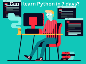 Read more about the article Can I learn Python in 7 days?