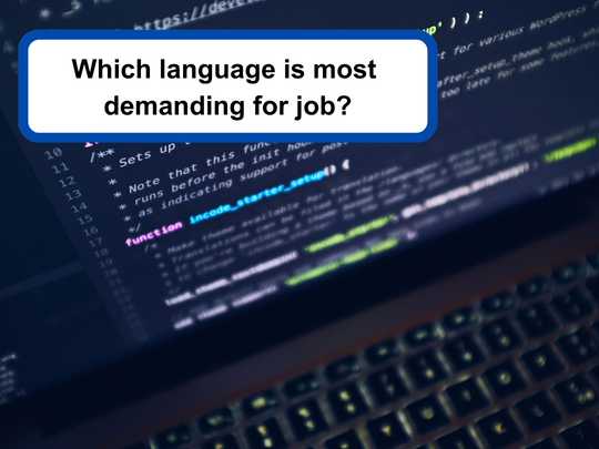 Read more about the article Which language is most demanding for job?
